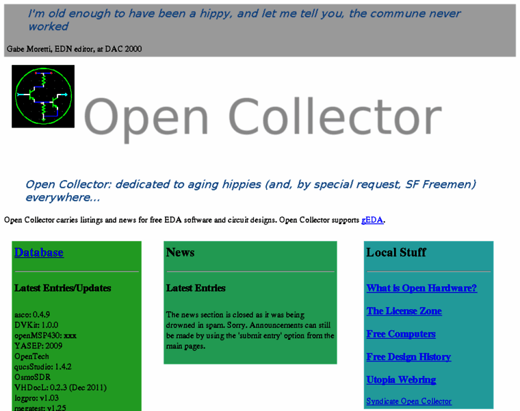 Opencollector.org thumbnail