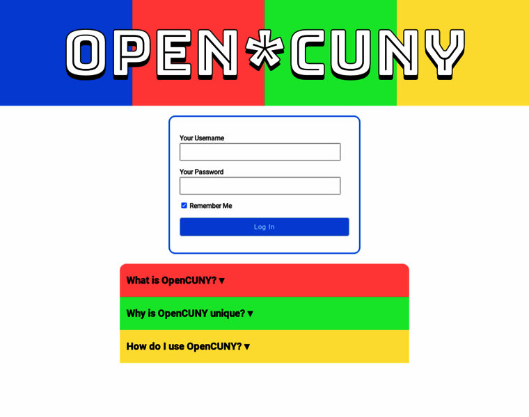 Opencuny.org thumbnail