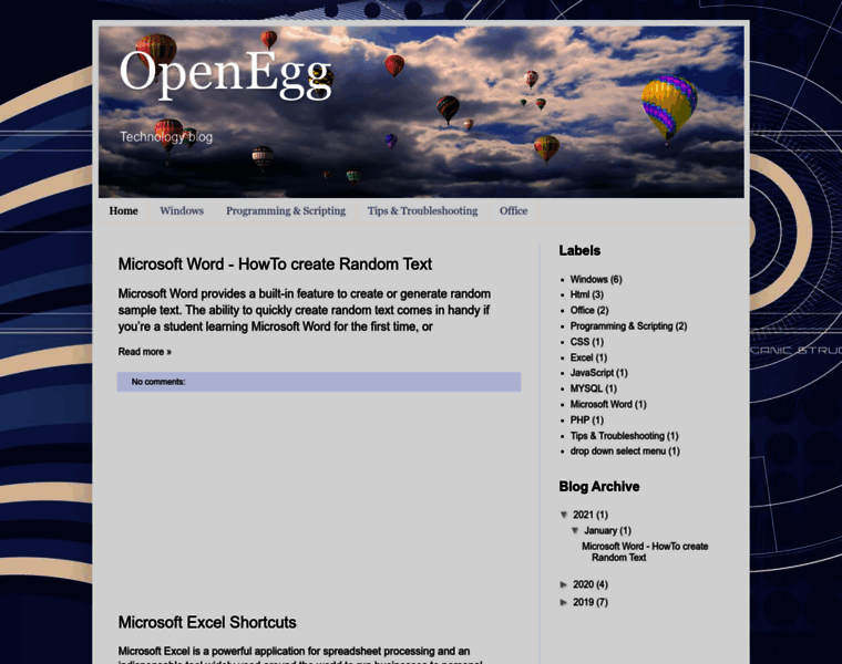 Openegg.ca thumbnail