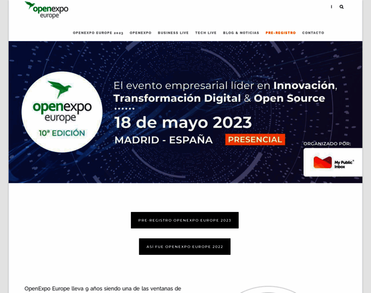 Openexpo.es thumbnail