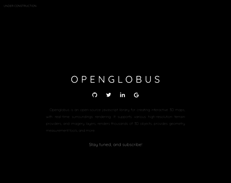 Openglobus.org thumbnail