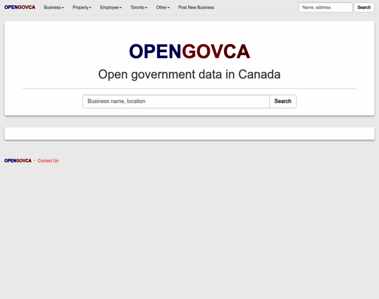 Opengovca.com thumbnail