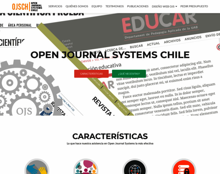 Openjournalsystems.cl thumbnail