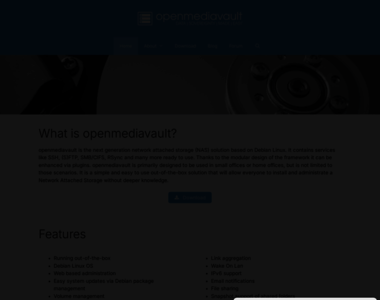 Openmediavault.org thumbnail
