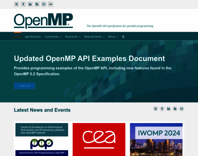 Openmp.org thumbnail