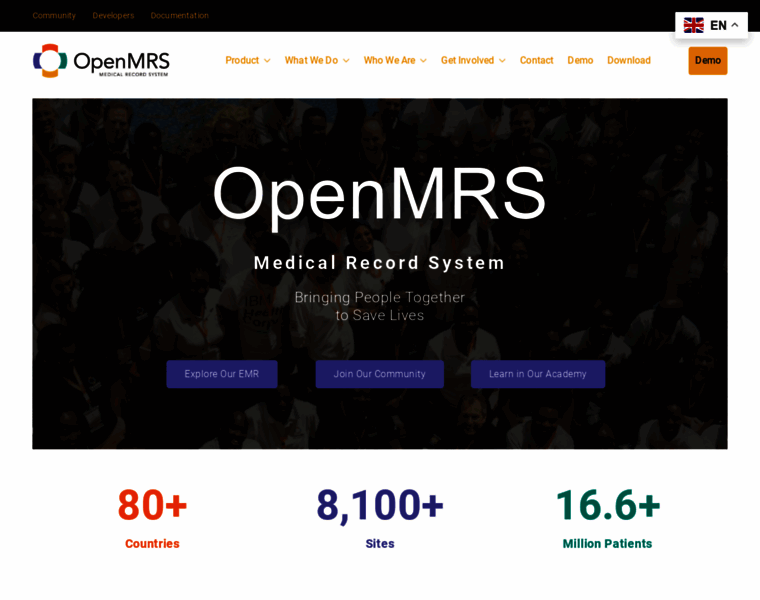 Openmrs.org thumbnail