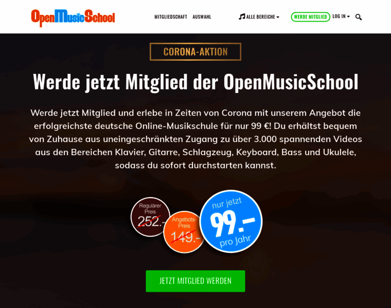 Openmusicschool.de thumbnail