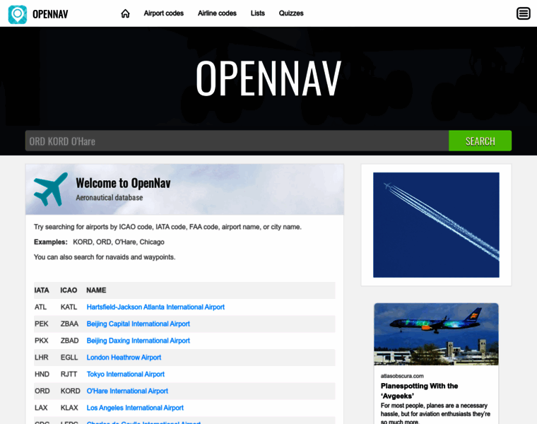 Opennav.com thumbnail