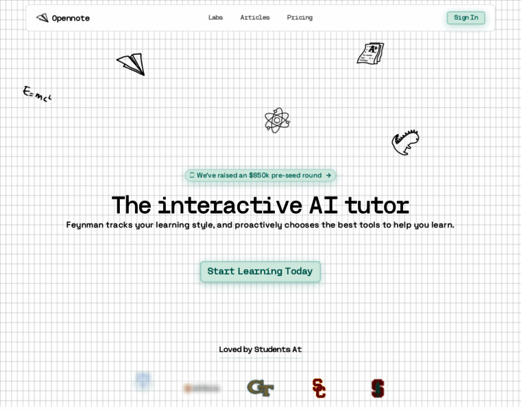 Opennote.com thumbnail