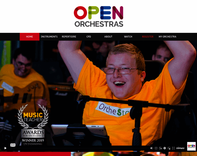 Openorchestras.org thumbnail