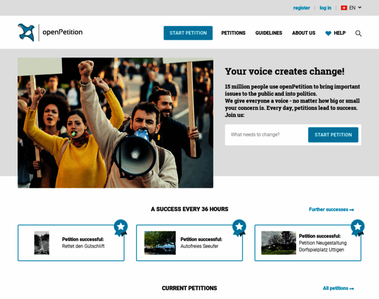 Openpetition.ch thumbnail Openpetition.ch thumbnail