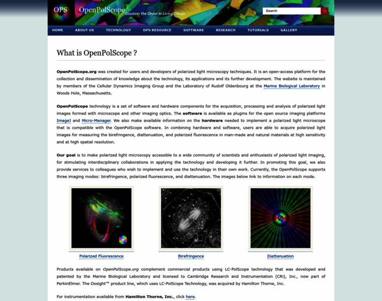 Openpolscope.org thumbnail