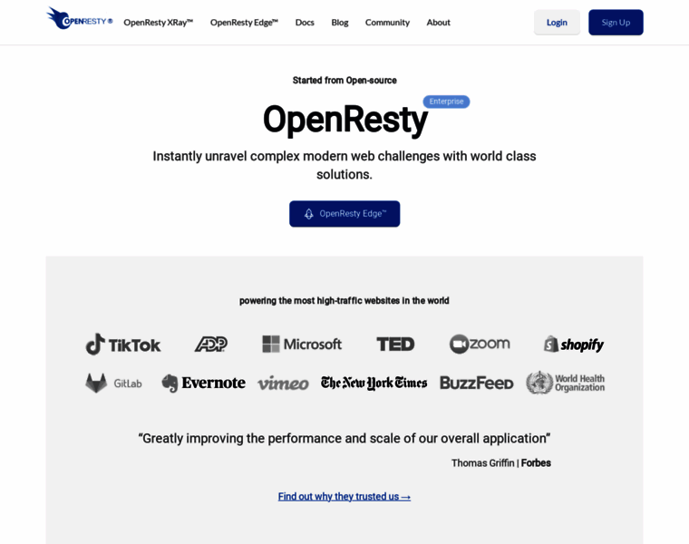 Openresty.com thumbnail Openresty.com thumbnail