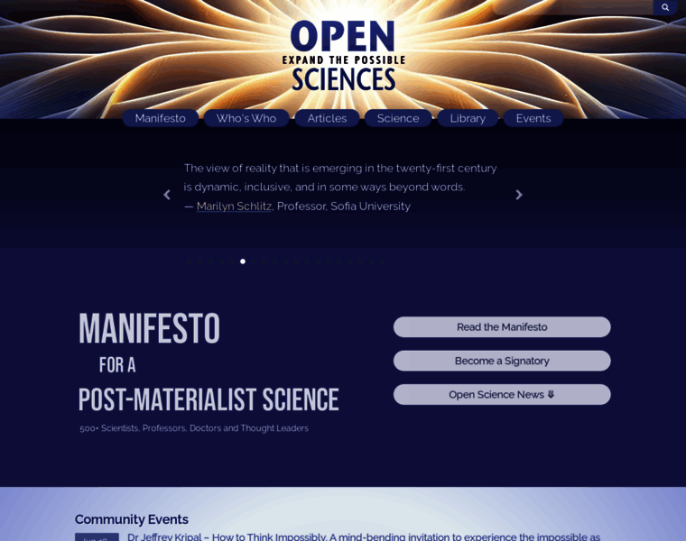 Opensciences.org thumbnail
