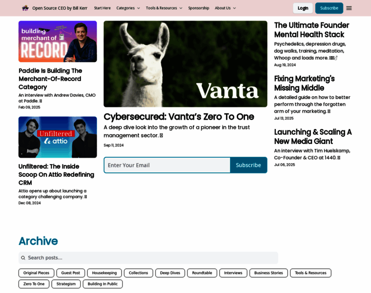 Opensourceceo.com thumbnail