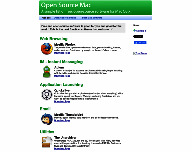 Opensourcemac.org thumbnail