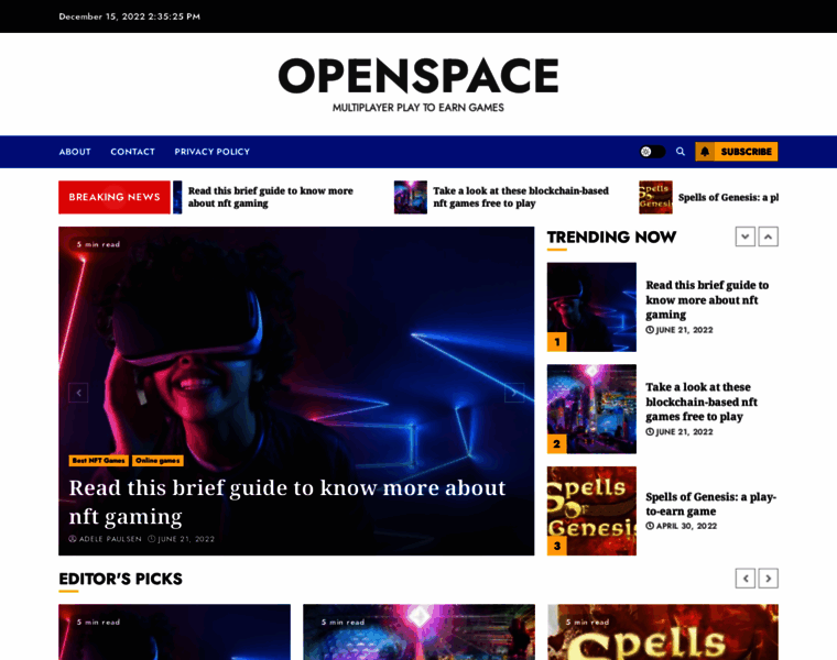 Openspace-engine.com thumbnail