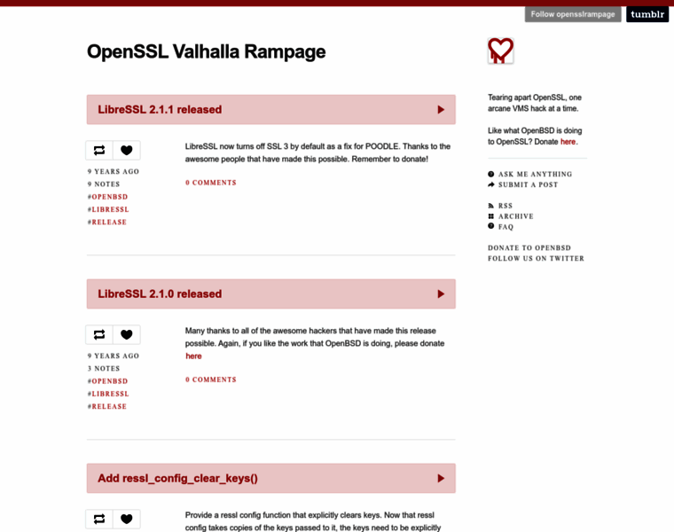 Opensslrampage.org thumbnail