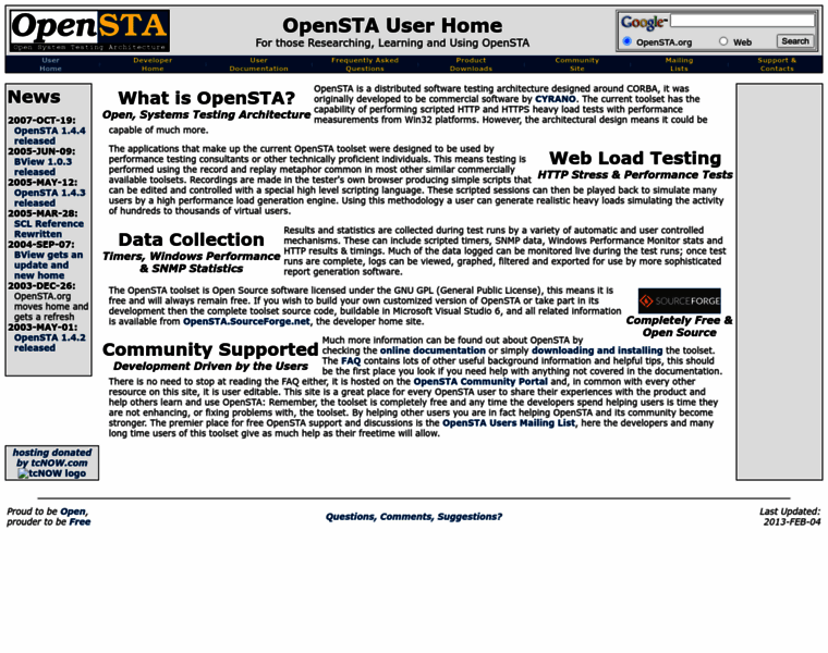 Opensta.org thumbnail