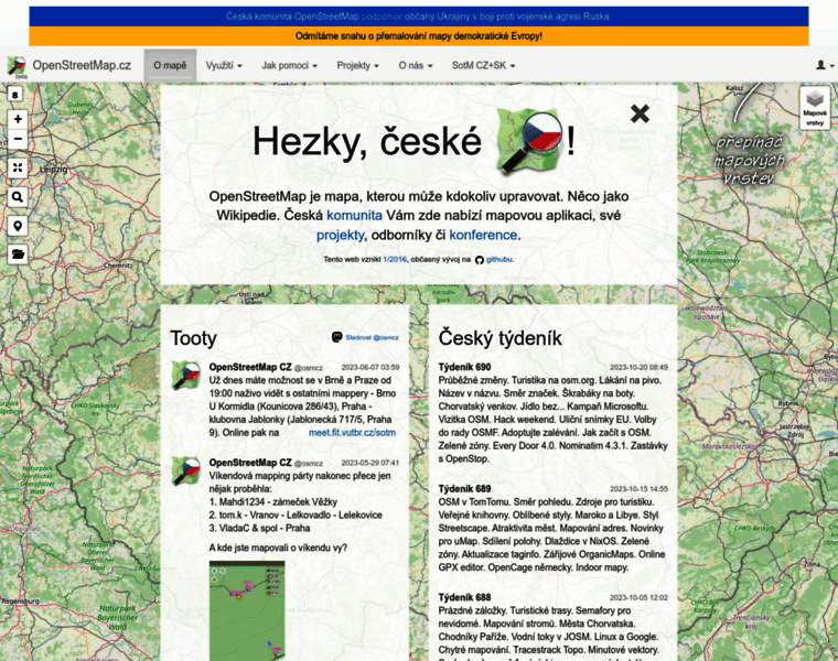 Openstreetmap.cz thumbnail