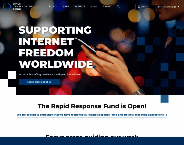 Opentechfund.org thumbnail
