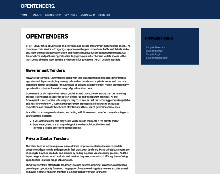 Opentenders.co.za thumbnail