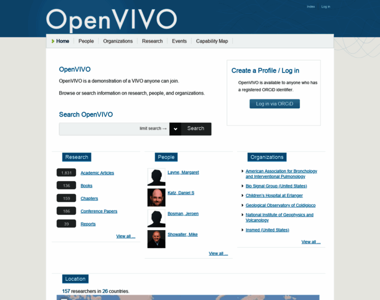 Openvivo.org thumbnail