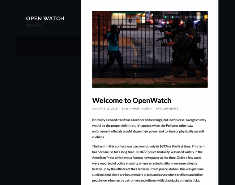 Openwatch.net thumbnail