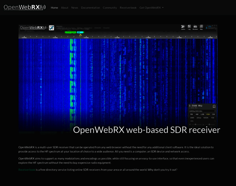 Openwebrx.de thumbnail