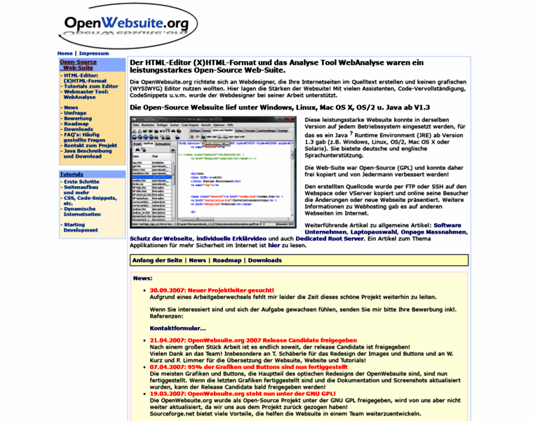 Openwebsuite.org thumbnail