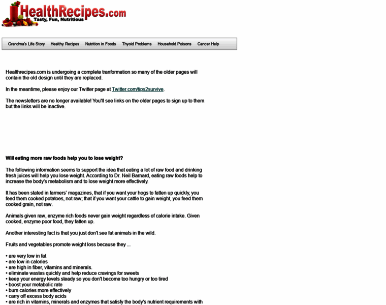 Openx.healthrecipes.com thumbnail