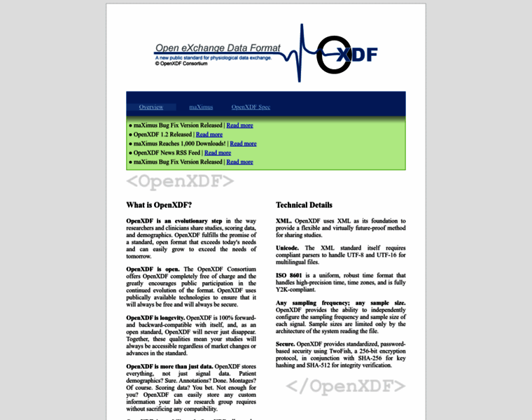 Openxdf.org thumbnail