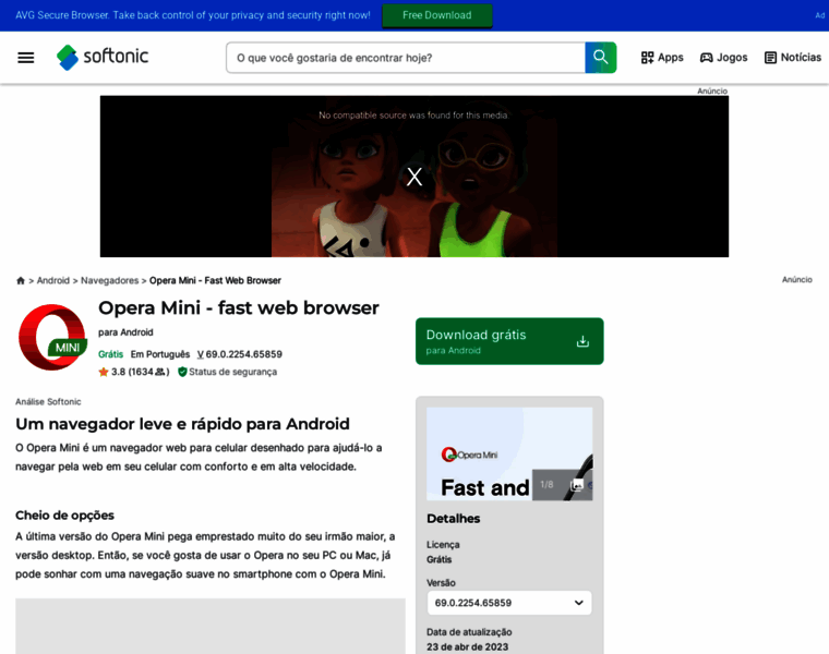 Opera-mini.softonic.com.br thumbnail