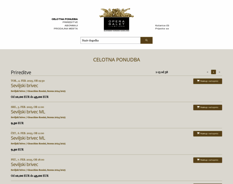 Opera.mojekarte.si thumbnail