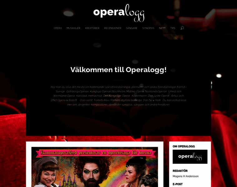 Operalogg.com thumbnail