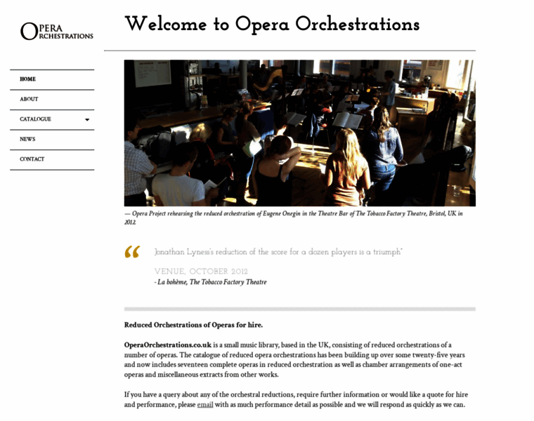 Operaorchestrations.co.uk thumbnail