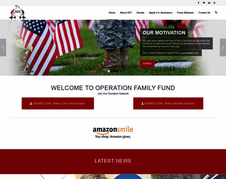 Operationfamilyfund.org thumbnail