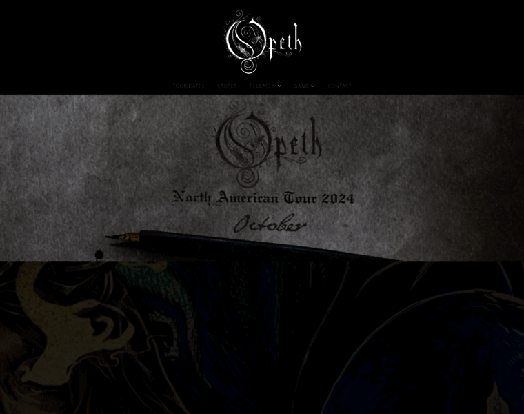 Opeth.com thumbnail