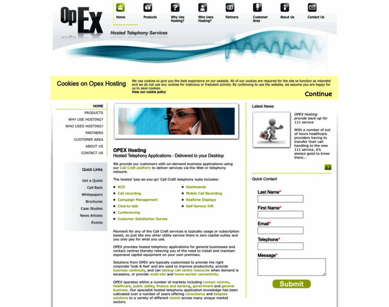 Opexhosting.com thumbnail