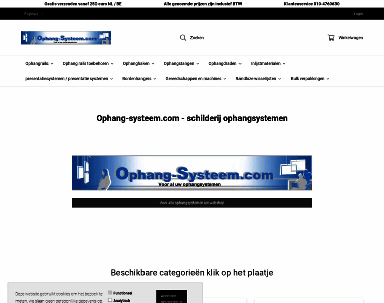 Ophang-systeem.com thumbnail