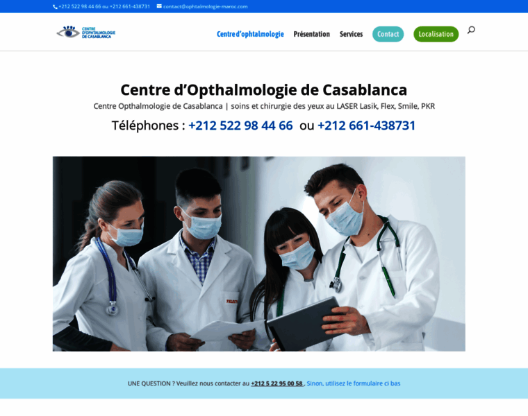 Ophtalmologie-maroc.com thumbnail