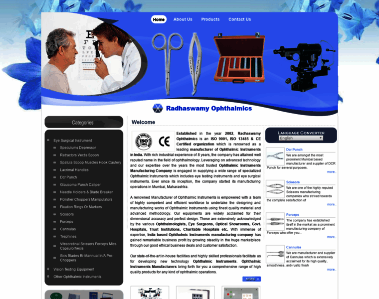 Ophthalmic-instruments.in thumbnail
