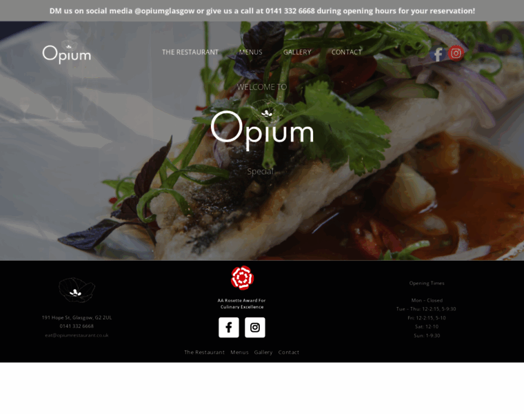 Opiumrestaurant.co.uk thumbnail