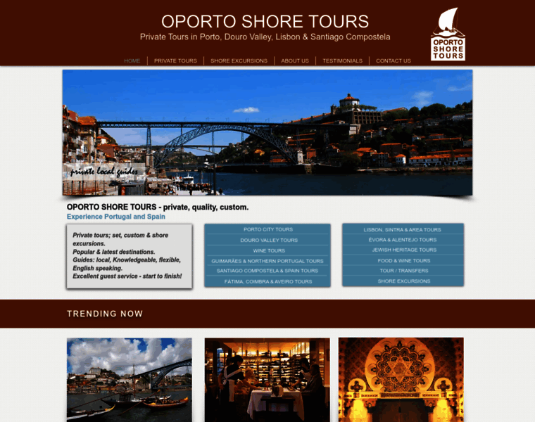 Oportoshoretours.com thumbnail