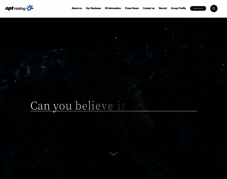 Optholding.co.jp thumbnail