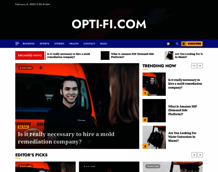 Opti-fi.com thumbnail