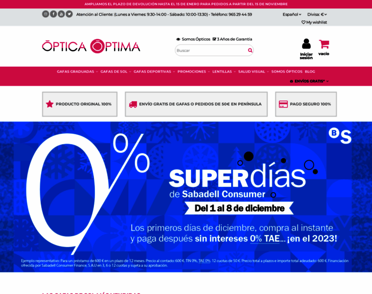 Optica-optima.com thumbnail