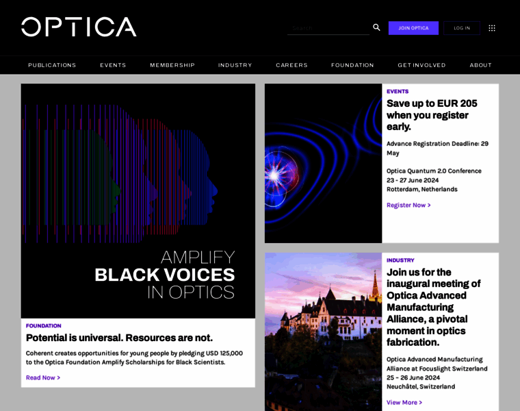 Optica.org thumbnail
