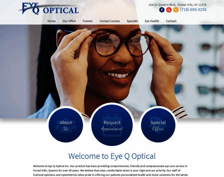 Optical-foresthills.com thumbnail