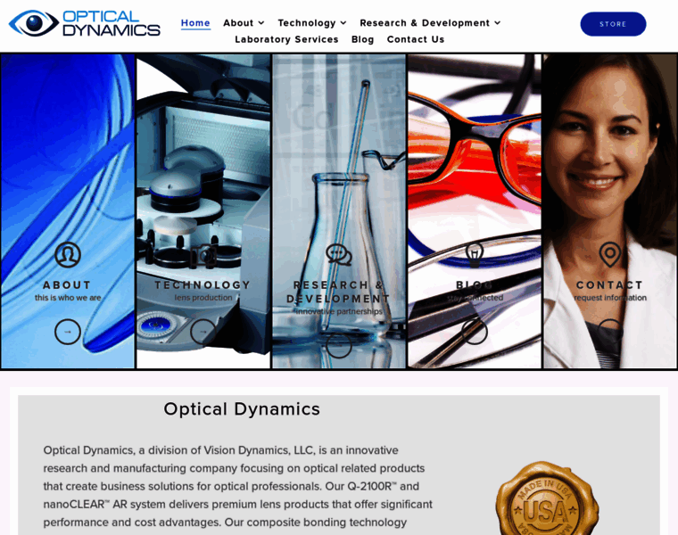 Opticaldynamics.com thumbnail